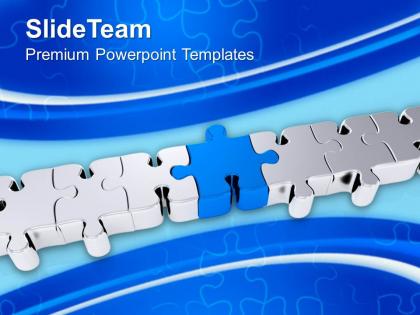 Found the solution jigsaw puzzles business powerpoint templates ppt themes and graphics 0113