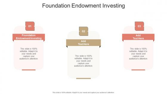 Foundation Endowment Investing In Powerpoint And Google Slides Cpb