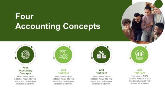 Four Accounting Concepts In Powerpoint And Google Slides Cpb