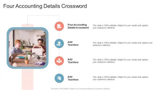 Four Accounting Details Crossword In Powerpoint And Google Slides Cpb
