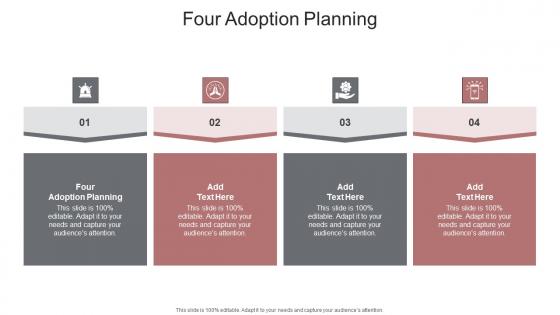Four Adoption Planning In Powerpoint And Google Slides Cpb