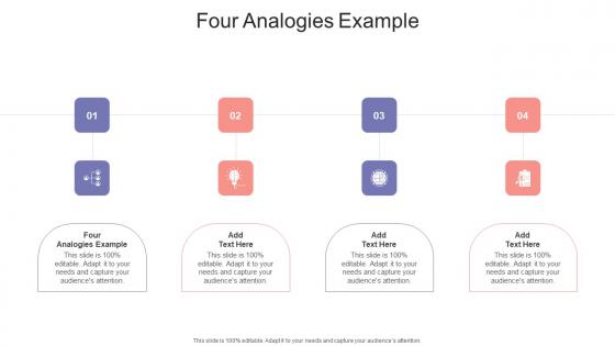 Four Analogies Example In Powerpoint And Google Slides Cpb