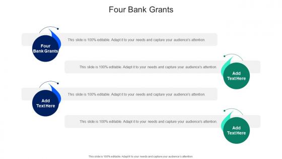 Four Bank Grants In Powerpoint And Google Slides Cpb