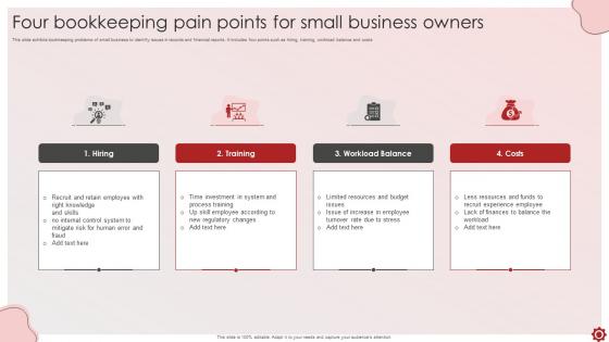 Four Bookkeeping Pain Points For Small Business Owners