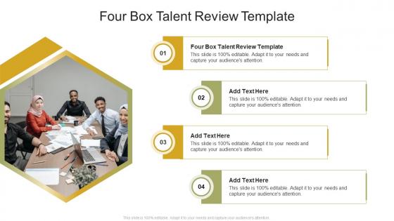 Four Box Talent Review Template In Powerpoint And Google Slides Cpb