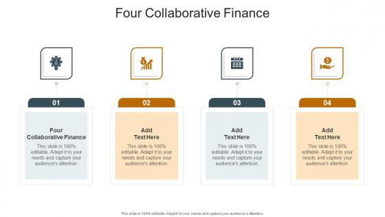 Four Collaborative Finance In Powerpoint And Google Slides Cpb