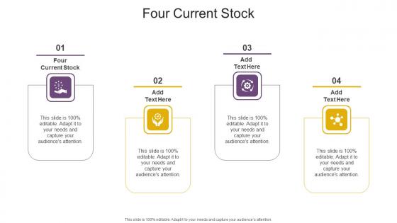 Four Current Stock In Powerpoint And Google Slides Cpb