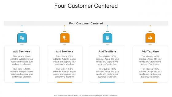 Four Customer Centered In Powerpoint And Google Slides Cpb