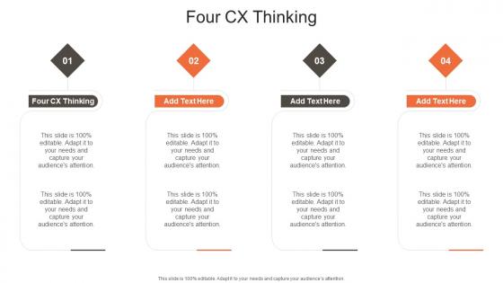 Four Cx Thinking In Powerpoint And Google Slides Cpb