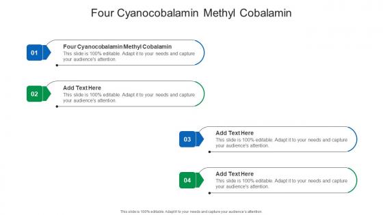 Four Cyanocobalamin Methyl Cobalamin In Powerpoint And Google Slides Cpb