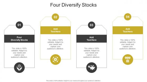 Four Diversify Stocks In Powerpoint And Google Slides Cpb