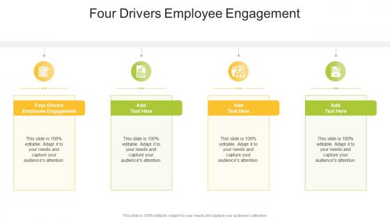 Four Drivers Employee Engagement In Powerpoint And Google Slides Cpb