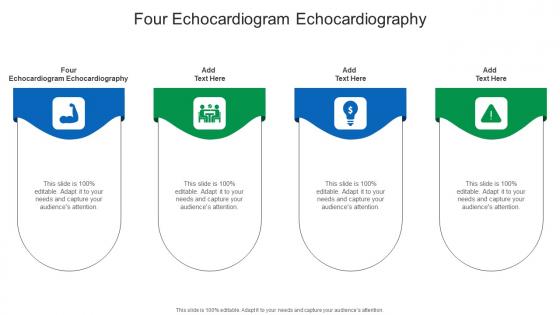 Four Echocardiogram Echocardiography In Powerpoint And Google Slides Cpb