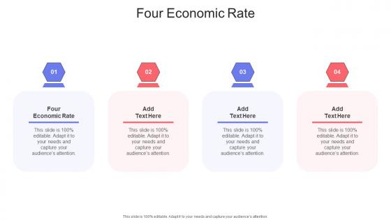Four Economic Rate In Powerpoint And Google Slides Cpb