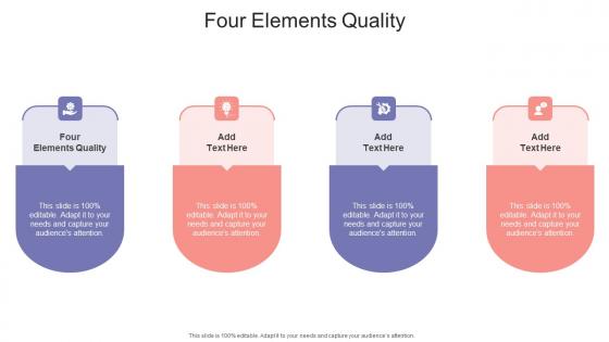 Four Elements Quality In Powerpoint And Google Slides Cpb