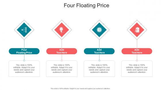 Four Floating Price In Powerpoint And Google Slides Cpb