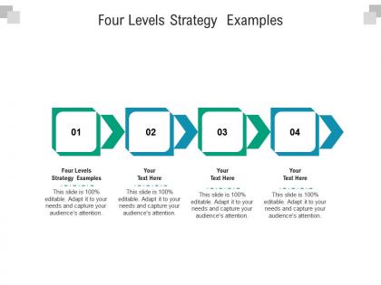 Four levels strategy examples ppt powerpoint presentation file graphics template cpb