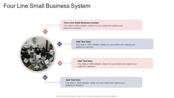 Four Line Small Business System In Powerpoint And Google Slides Cpb