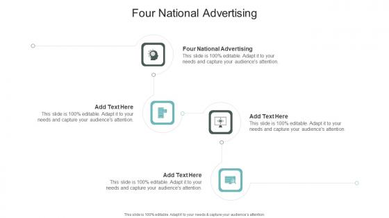 Four National Advertising In Powerpoint And Google Slides Cpb