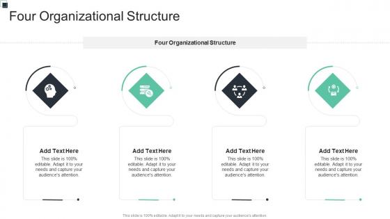 Four Organizational Structure In Powerpoint And Google Slides Cpb
