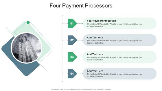 Four Payment Processors In Powerpoint And Google Slides Cpb