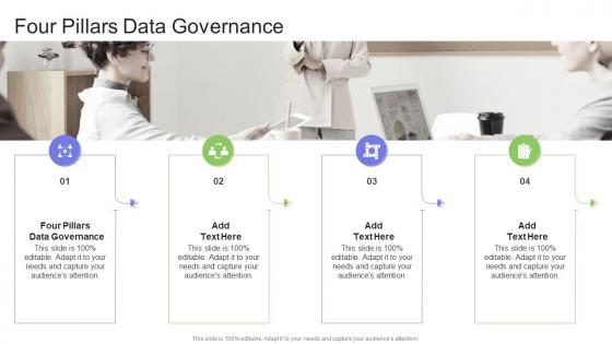 Four Pillars Data Governance In Powerpoint And Google Slides Cpb