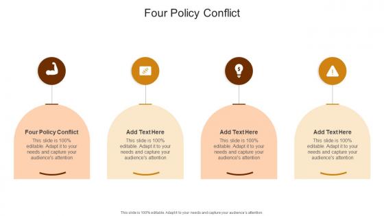 Four Policy Conflict In Powerpoint And Google Slides Cpb