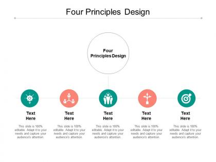 Four principles design ppt powerpoint presentation gallery graphic tips cpb