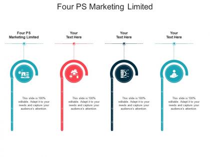 Four ps marketing limited ppt powerpoint presentation infographic template sample cpb
