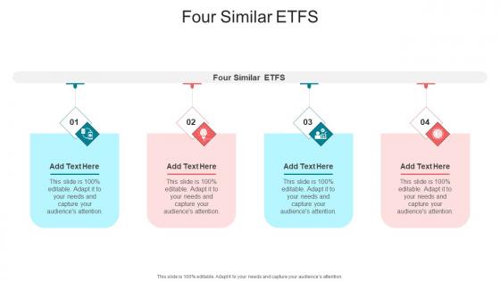 Four Similar ETFS In Powerpoint And Google Slides Cpb