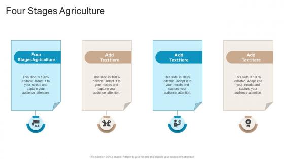 Four Stages Agriculture In Powerpoint And Google Slides Cpb