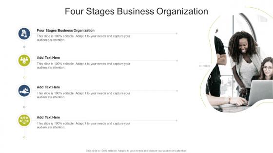 Four Stages Business Organization In Powerpoint And Google Slides Cpb