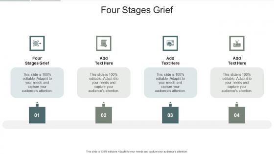 Four Stages Grief In Powerpoint And Google Slides Cpb