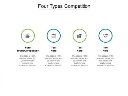 Four types competition ppt powerpoint presentation summary professional cpb