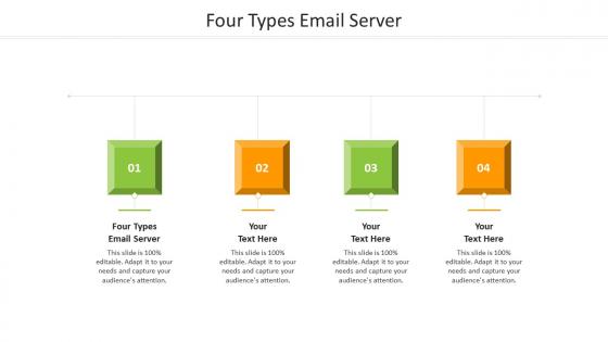 Four types email server ppt powerpoint presentation summary guidelines cpb