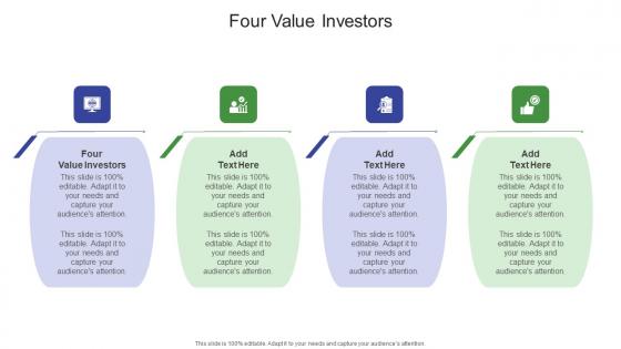Four Value Investors In Powerpoint And Google Slides Cpb