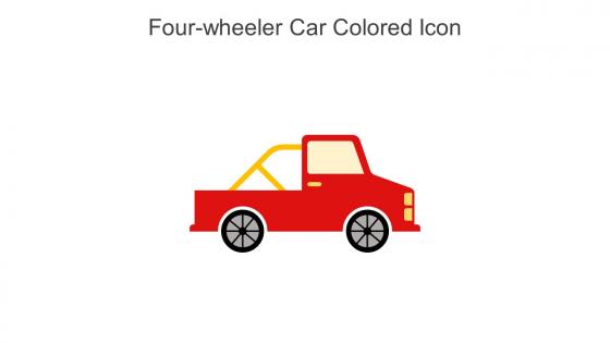 Four Wheeler Car Colored Icon In Powerpoint Pptx Png And Editable Eps Format