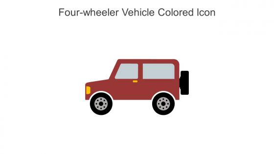Four Wheeler Vehicle Colored Icon In Powerpoint Pptx Png And Editable Eps Format