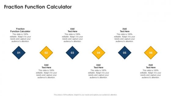 Fraction Function Calculator In Powerpoint And Google Slides Cpb