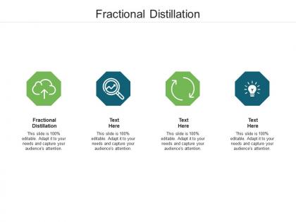 Fractional distillation ppt powerpoint presentation portfolio visual aids cpb
