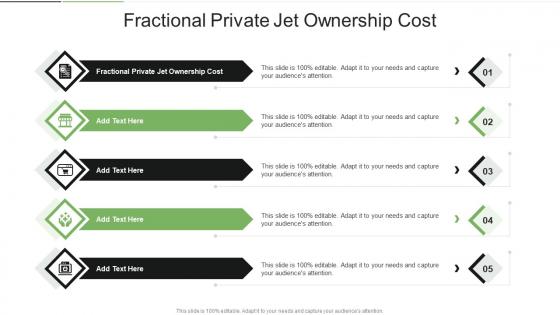 Fractional Private Jet Ownership Cost In Powerpoint And Google Slides Cpb