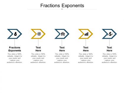 Fractions exponents ppt powerpoint presentation icon layouts cpb