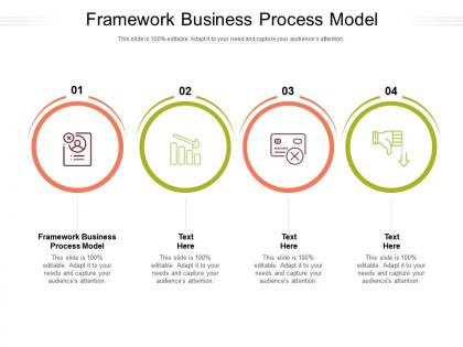 Framework business process model ppt powerpoint presentation show backgrounds cpb