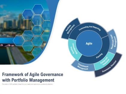 Framework of agile governance with portfolio management