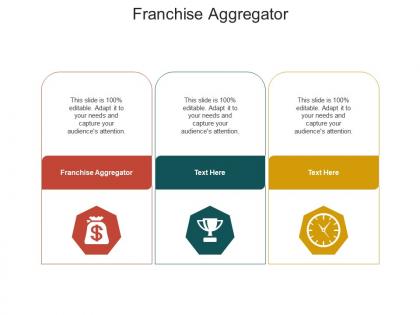Franchise aggregator ppt powerpoint presentation model objects cpb