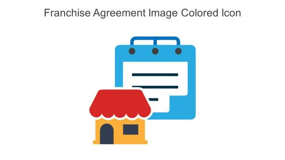 Franchise Agreement Image Colored Icon In Powerpoint Pptx Png And Editable Eps Format