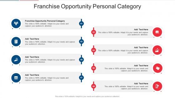 Franchise Opportunity Personal Category In Powerpoint And Google Slides Cpb