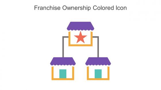 Franchise Ownership Colored Icon In Powerpoint Pptx Png And Editable Eps Format