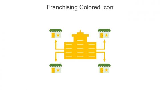 Franchising Colored Icon In Powerpoint Pptx Png And Editable Eps Format