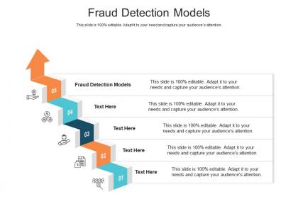 Fraud detection models ppt powerpoint presentation ideas icons cpb